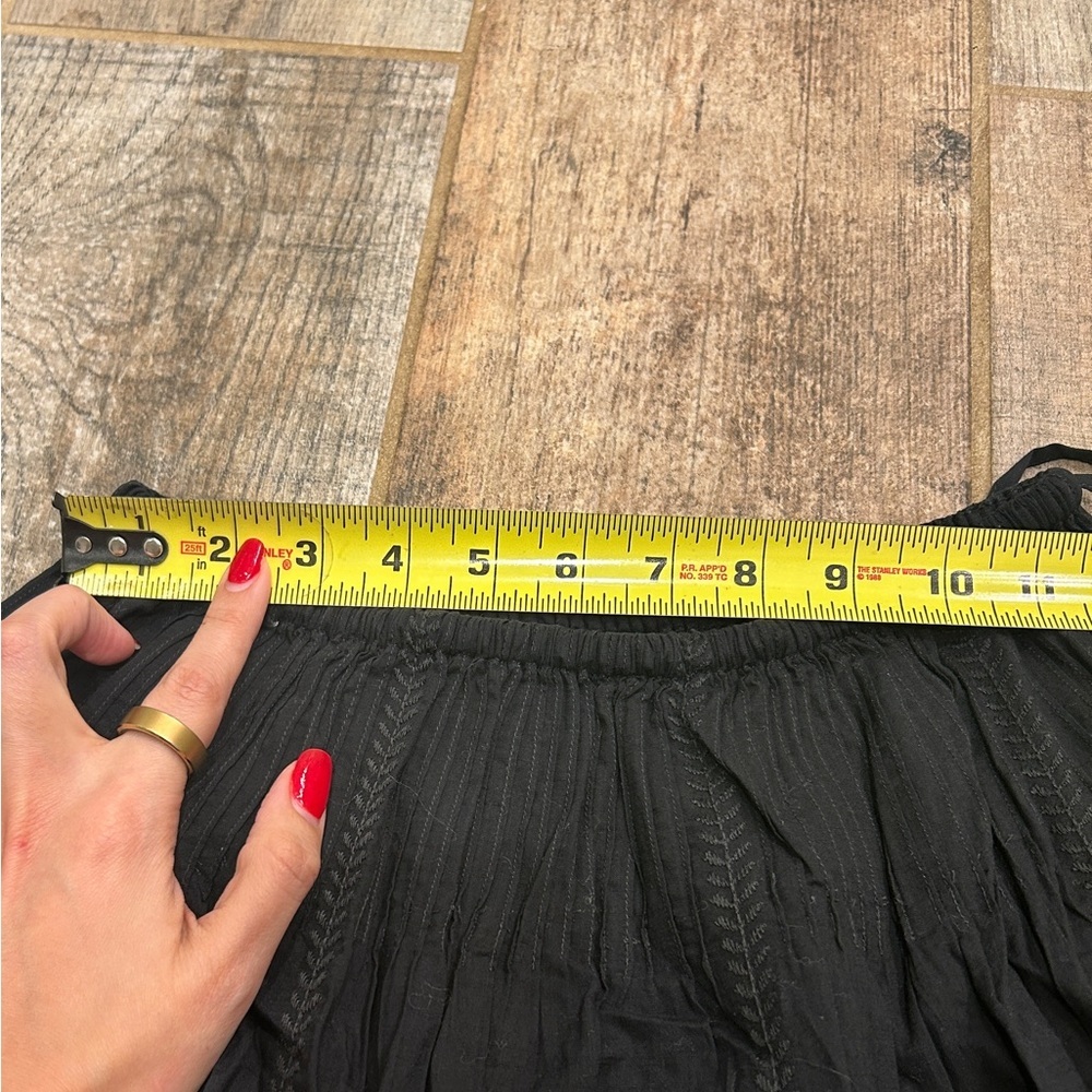 NWT J Crew Embroidered Side Tie Mini Skirt - Picture 9 of 11